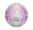 Hex Multi Mini Stripe Size 5 Soccer Ball, SREBRNY  /  JASNY ROZOWY, swatch