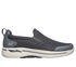 Skechers GOwalk Arch Fit - Togpath, GRAFITOWY, swatch