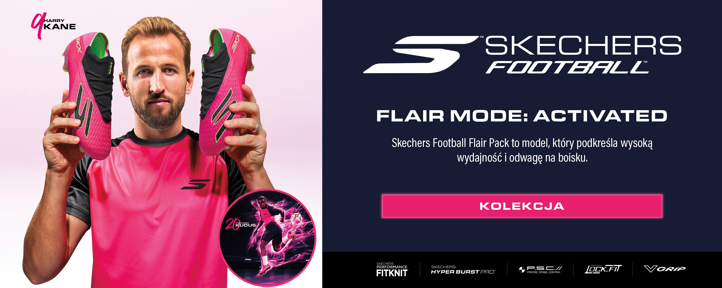 Skechers Football Flair Pack