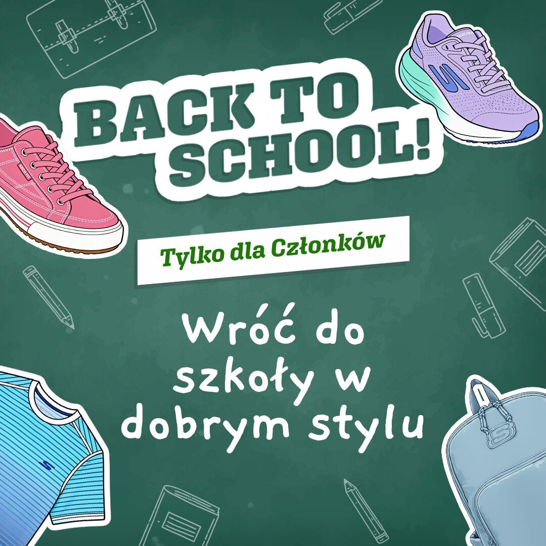 Back to School - Buy apparel and accessories and get 20% OFF - Members only