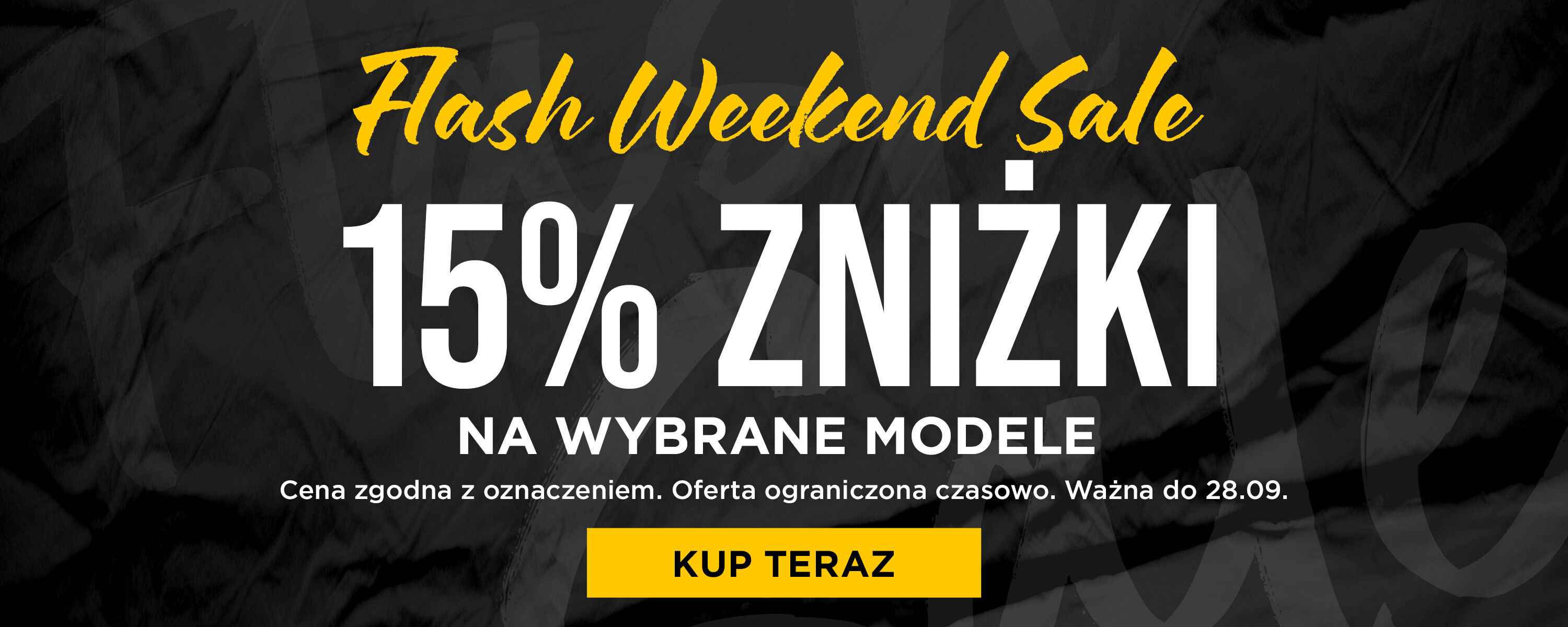 Flash Weekend Sale